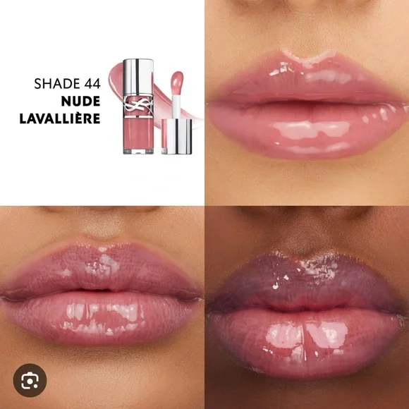 Yves Saint Laurent LoveShine Plumping Lip Oil Gloss 44 Nude Lavalliere 1.4 ml - Picture 2 of 7